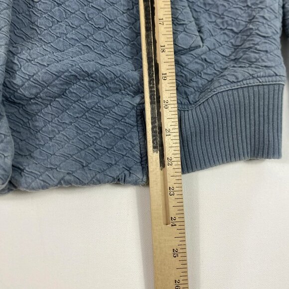 The Territory Ahead Jacket Mens Large Blue Quilted Button Front Cotton Made USA - Picture 5 of 8